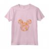 HapTiger Mickey Mouse Halloween Silhouette Maglietta con Collo a V - Maglietta Halloween per Uomo, Donna, Bambini - Official Merchandise