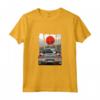 JDM Skyline R34 Car Tuning Giappone Rising Sun Drift - Maglietta Auto Veloci Giapponesi Turbo - Perfetta per Appassionati di Auto e Corridori