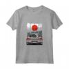 JDM Skyline R34 Car Tuning Giappone Rising Sun Drift - Maglietta Auto Veloci Giapponesi Turbo - Perfetta per Appassionati di Auto e Corridori