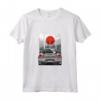 JDM Skyline R34 Car Tuning Giappone Rising Sun Drift - Maglietta Auto Veloci Giapponesi Turbo - Perfetta per Appassionati di Auto e Corridori