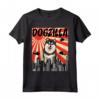 Retro Dogzilla Giapponese Lapinkoira - Maglietta Divertente per Amanti dei Cani - Regalo Unico con Design Cane