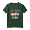 I Love You Very Mochi - Dessert Lover Food Pun Quote Day Gift Maglietta - Unique Present Idea for Foodies