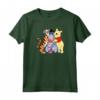 HapTiger Winnie The Pooh Group Hug Maglietta - Officially Licensed Apparel for Women Men Youth Toddler - Christmas Vintage T-Shirt
