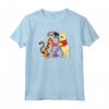 HapTiger Winnie The Pooh Group Hug Maglietta - Officially Licensed Apparel for Women Men Youth Toddler - Christmas Vintage T-Shirt