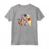 HapTiger Winnie The Pooh Group Hug Maglietta - Officially Licensed Apparel for Women Men Youth Toddler - Christmas Vintage T-Shirt