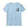 HapTiger Alice In Wonderland Cheshire Cat Left Chest Maglietta - Officially Licensed Apparel - Unique Design