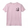 HapTiger Alice In Wonderland Cheshire Cat Left Chest Maglietta - Officially Licensed Apparel - Unique Design