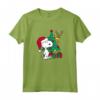 HapTiger - Snoopy Buone Feste Natale Maglietta - Licenza Ufficiale - Ideale come Regalo Divertente