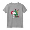 HapTiger - Snoopy Buone Feste Natale Maglietta - Licenza Ufficiale - Ideale come Regalo Divertente