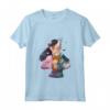 HapTiger Mulan Anime Half Girl Half Warrior Maglietta - Officially Licensed Apparel for Fans - Buy Online Now