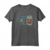 HapTiger Barney Will Work For Duff Beer Maglietta - Official Simpsons Merchandise for Men and Women; Funny T-Shirt Design