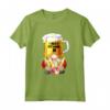 HO BISOGNO DI VITAMINA B - Tazza di Birra con Gnomo per Giardiniere Papà Maglietta - Regalo Divertente e Unico per Amanti della Birra
