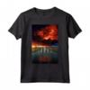 HapTiger Demogorgon Cloud Poster Maglietta - Officially Licensed Apparel for Fans - Enter the Demogorgon Cloud Design