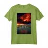 HapTiger Demogorgon Cloud Poster Maglietta - Officially Licensed Apparel for Fans - Enter the Demogorgon Cloud Design