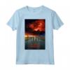 HapTiger Demogorgon Cloud Poster Maglietta - Officially Licensed Apparel for Fans - Enter the Demogorgon Cloud Design