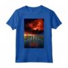 HapTiger Demogorgon Cloud Poster Maglietta - Officially Licensed Apparel for Fans - Enter the Demogorgon Cloud Design