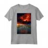 HapTiger Demogorgon Cloud Poster Maglietta - Officially Licensed Apparel for Fans - Enter the Demogorgon Cloud Design