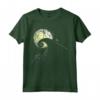 Nightmare Before Christmas Spooky Nighttime Hillside Jack Maglietta - Officially Licensed Apparel by HapTiger - Perfect for Fans of Tim Burton
