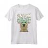 Star Wars The Mandalorian Grogu Snack Time Yet? Maglietta - Official Merchandise for Family - Galaxy's Edge Tee Shirt