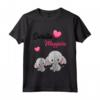 Bambino Sorella Maggiore 2024 Elefante Bambina Maglietta - Leggera e Confortevole - Ideale per Regali