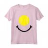 Maglietta con scritta in inglese 'Tennis Smile Fan' - Divertente Maglietta per tifosi di Tennis - Ideale per giocatori e allenatori