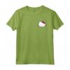 Hello Kitty - Maglietta con Distintivo - Licenza Ufficiale HapTiger - Ideale per Appassionati