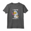 HapTiger I Hate Mondays Coffee Maglietta - Officially Licensed Apparel for Coffee Lovers - 20NKGF00020A-001