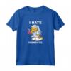 HapTiger I Hate Mondays Coffee Maglietta - Officially Licensed Apparel for Coffee Lovers - 20NKGF00020A-001