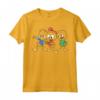 HapTiger DuckTales Huey Dewey & Louie Left Chest Maglietta - Officially Licensed Apparel for Fans - Adventure Awaits