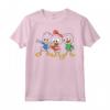 HapTiger DuckTales Huey Dewey & Louie Left Chest Maglietta - Officially Licensed Apparel for Fans - Adventure Awaits