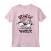 HapTiger Dragon Warrior Action Pose Portrait Maglietta - Officially Licensed Apparel for Fans - 19NVKP00003A Included