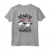 HapTiger Dragon Warrior Action Pose Portrait Maglietta - Officially Licensed Apparel for Fans - 19NVKP00003A Included