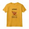HapTiger Lilo & Stitch 626 Stitch Day Warning Badness Level Maglietta - Officially Licensed Disney Apparel for Fans