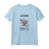 HapTiger Lilo & Stitch 626 Stitch Day Warning Badness Level Maglietta - Officially Licensed Disney Apparel for Fans