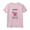 HapTiger Lilo & Stitch 626 Stitch Day Warning Badness Level Maglietta - Officially Licensed Disney Apparel for Fans