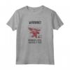 HapTiger Lilo & Stitch 626 Stitch Day Warning Badness Level Maglietta - Officially Licensed Disney Apparel for Fans