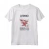 HapTiger Lilo & Stitch 626 Stitch Day Warning Badness Level Maglietta - Officially Licensed Disney Apparel for Fans