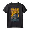 Regalo Divertente per Festa del Papà - Maglietta Papà Camionista Autista - Frase Divertente per Papà Camionista Meglio di un Tronista