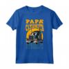 Regalo Divertente per Festa del Papà - Maglietta Papà Camionista Autista - Frase Divertente per Papà Camionista Meglio di un Tronista