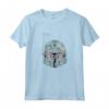 Star Wars Boba Fett Silhouette Helmet Fill Maglietta - Officially Licensed Apparel for Fans - 18STRW01103A-001