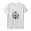 Star Wars Boba Fett Silhouette Helmet Fill Maglietta - Officially Licensed Apparel for Fans - 18STRW01103A-001
