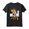 HapTiger Turn it Up Maglietta - Official Space Jam 2 T-shirt for Fans of LeBron James and Basketball