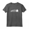 Evolution Of Meeple Board Gaming Meeples Maglietta - Fun Tabletop Gamer Tee - Ideal Christmas or Birthday Gift
