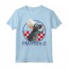 HapTiger Pixar Ratatouille Remy Chef Hat Portrait Maglietta - Officially Licensed Pixar Apparel for Fans of the Animated Film