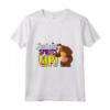 Masha and the Bear - Keep your spirits UP! Maglietta Ufficiale con Design Colorato