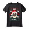 Buon Natale - Carlino Dolce Cane di Natale Maglietta - Regalo Divertente per Amanti dei Cani e Proprietari di Carlino