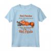 Panda Rosso T-shirt per Donne e Ragazze - Regalo Panda Rosso Maglietta - Maglietta Tema Panda Rosso per Compleanno o Natale