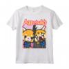 Maglietta Aggretsuko Split Personality - Licenza Ufficiale HapTiger - Perfetta per gli Appassionati di Anime