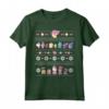 HapTiger Hello Kitty - Simpatico motivo natalizio Maglietta - Licenza Ufficiale - Ideale per Regalo di Natale