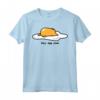 Posa dell'uovo pigro Gudetama Maglietta - Licenza Ufficiale HapTiger - Ideale per gli Appassionati di Gudetama